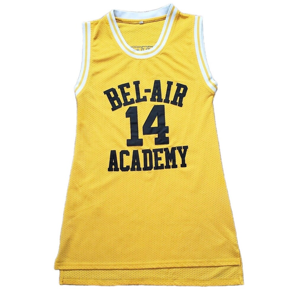 Will Smith Fresh Prince Of Bel-Air Academy Size Medium Tall Embroidered Jersey